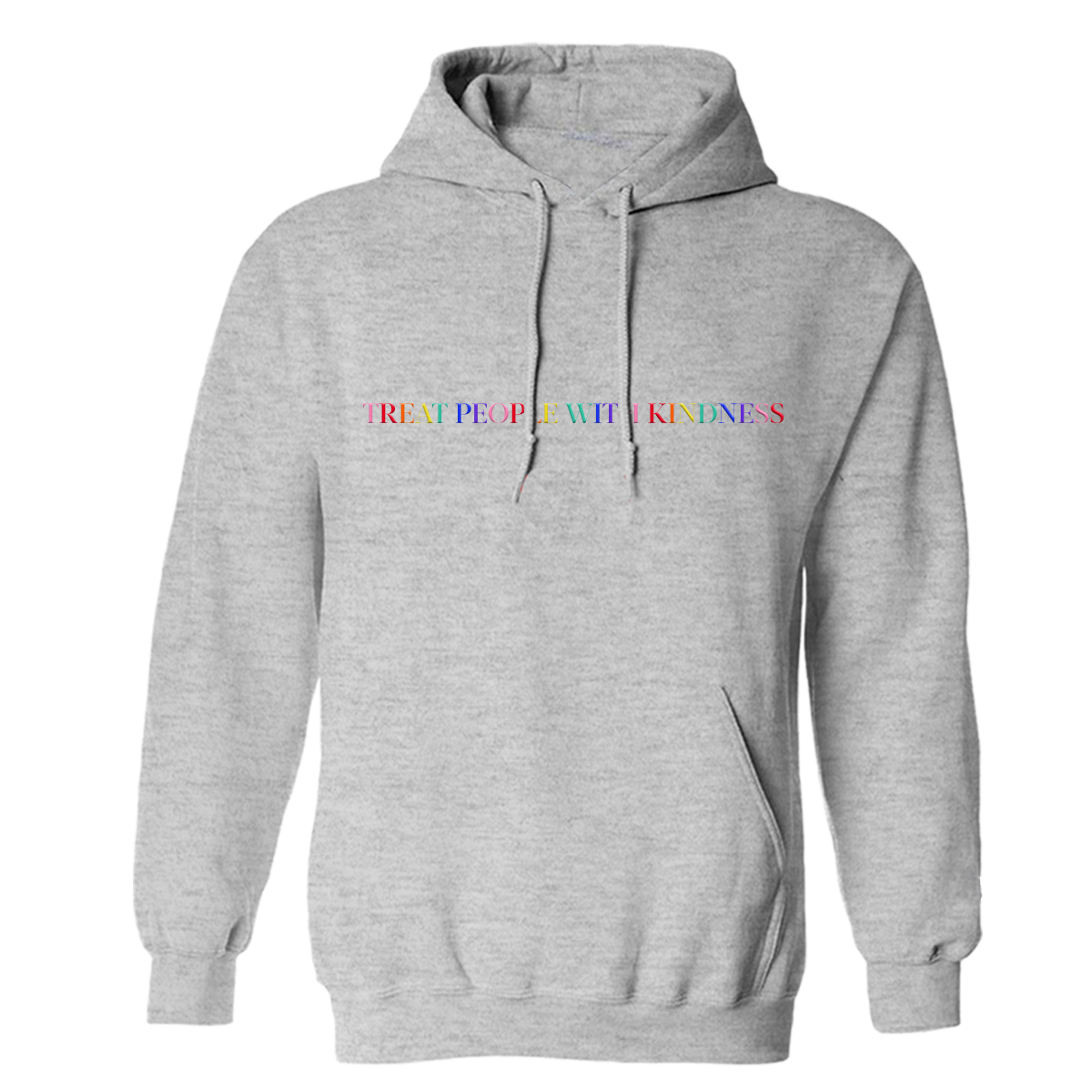 Treat People With Kindness Hoodie - Grey