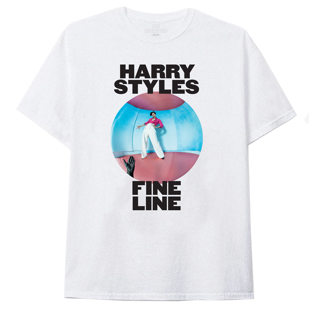 HARRY STYLES FINE LINE WHITE TEE